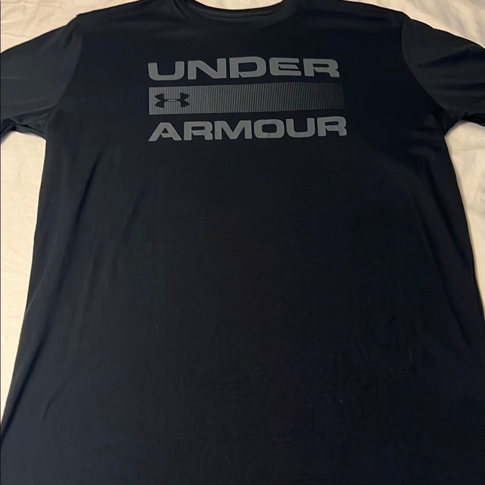 Under Armour Black Short Sleeve Performance Tee